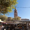 Marknad i gamla Fréjus.