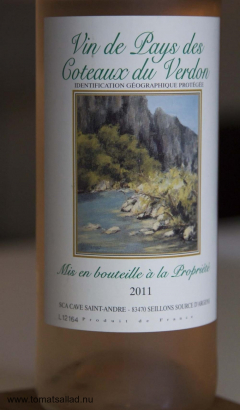 Vin de Pays des Coteaux du Verdon